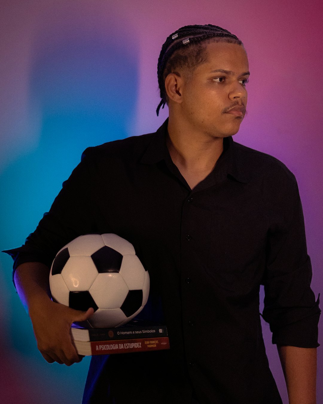 Portrait of the founder of a broadcast training academy